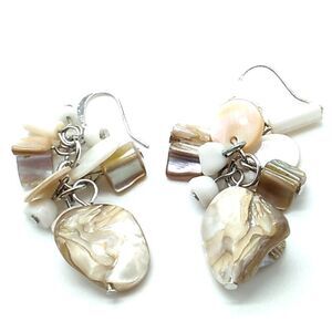Abalone Shell Dangle Earrings